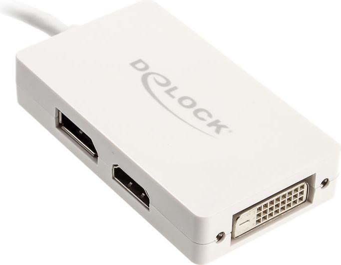 Produktbild Delock Mini DP zu (DP, DVI, HDMI, 10 cm)