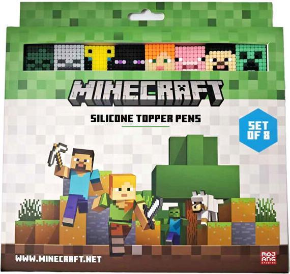 Produktbild Puckator Minecraft Set 8 Topper Fine Point pens (8x)