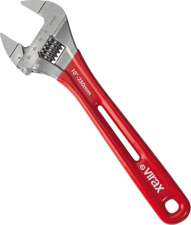 Actual product image Virax 017023 Extra-leichter Schraubenschlüssel mit schmalem Spannkopf 310 mm (46 mm)