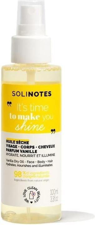 Immagine prodotto Solinotes Olio secco alla vaniglia (Olio corpo, 100 ml)