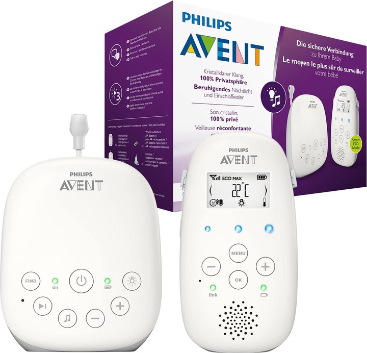 Immagine prodotto Philips Avent Audio Advanced (Audio del baby monitor, 330 m)
