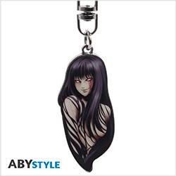 Actual product image ABYstyle Junji Ito Tomie Metal Keychain