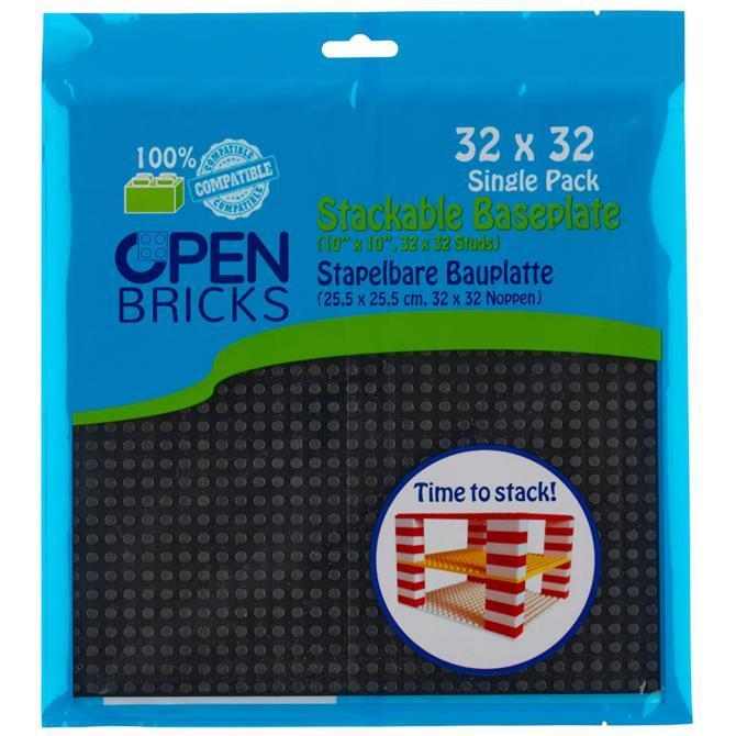 Thumbnail - Open Bricks Baseplate 32 x 32.OB-P32BK1