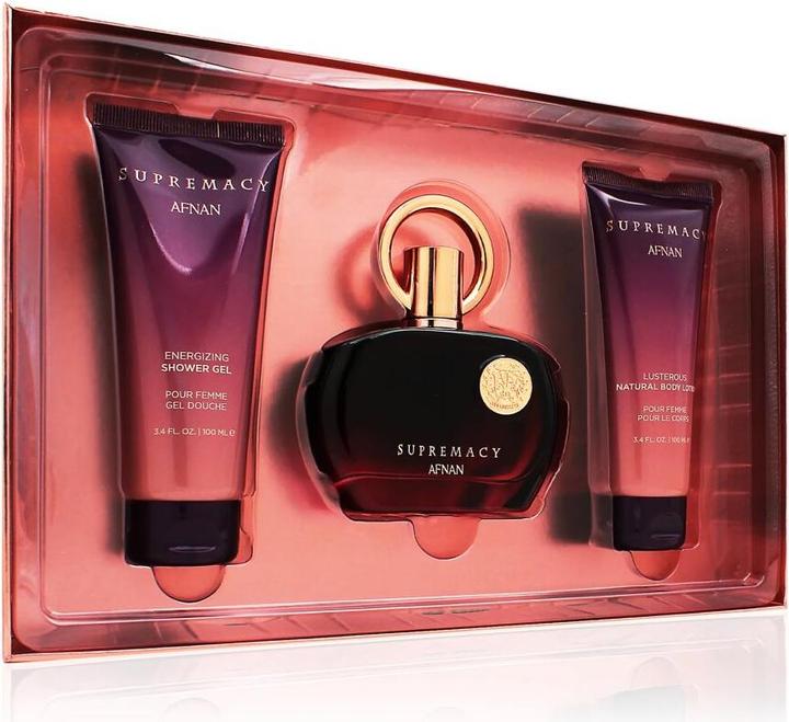 Produktbild Afnan Supremacy Purple EDP 100ml Duschgel 100ml Körperlotion 100ml (Körperpflegeset)
