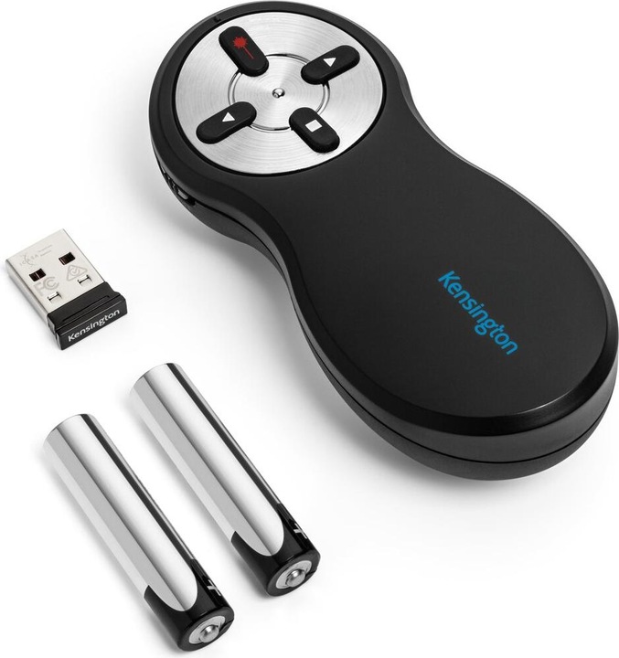 Actual product image Kensington Wireless presenter with red laser