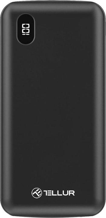 Actual product image Tellur Power Bank PD100 10000mAh black (10000 mAh, 18 W, 37 Wh)