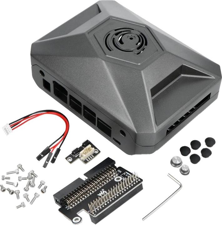 Immagine prodotto WaveShare Custodia in alluminio per il kit di sviluppo Jetson Nano 2GB (Case)