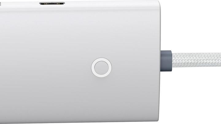 Produktbild Baseus Lite Series 4-Port Type-C HUB Adapter (Type-C to USB 3.0*4) 25cm White (USB-C, 4 Ports)