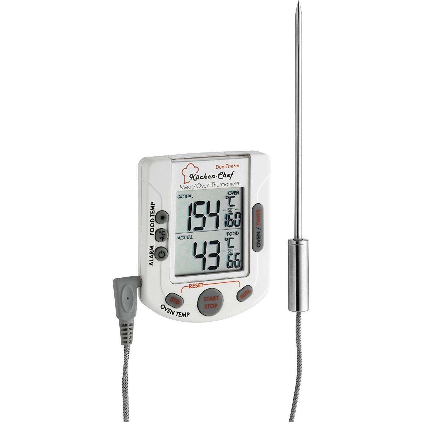 TFA, Grillthermometer, Digitales Grill-/Ofenthermometer