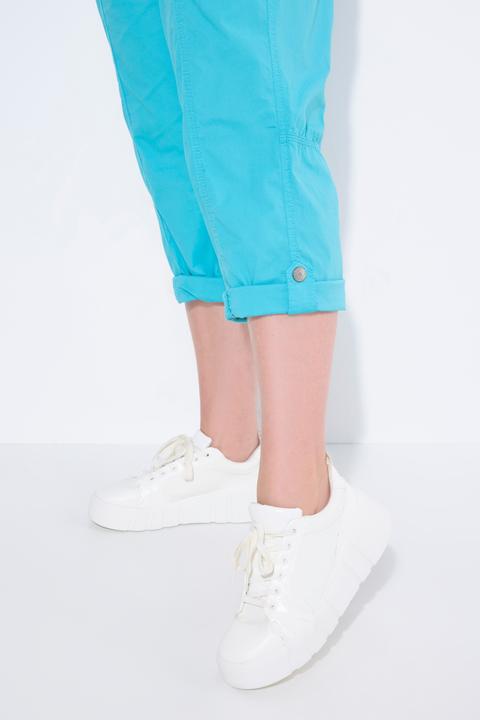 Actual product image Ulla Popken Roll-Tab Hem Stretch Cargo Pants (60)