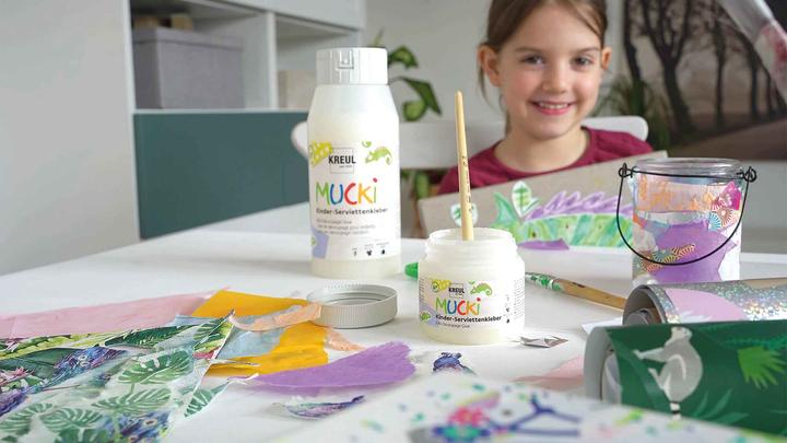 Actual product image Kreul Mucki Kinder-Serviettenkleber (158 g, 150 ml)