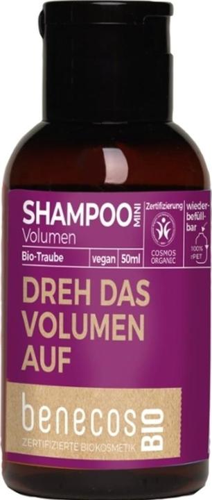 Actual product image Benecos KG Shampoo Volume Grape (Liquid shampoo, 50 ml)