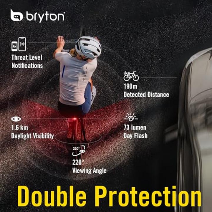 Actual product image Bryton Gardia Radar R300 L (65 lm)
