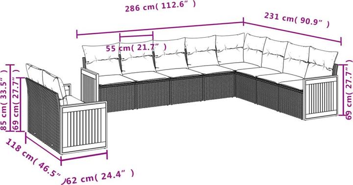 Produktbild vidaXL Mack