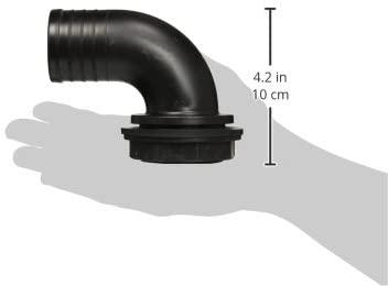 Actual product image Garantia Graf 330043 Rain barrel overflow bend 2" incl. seal and lock nut