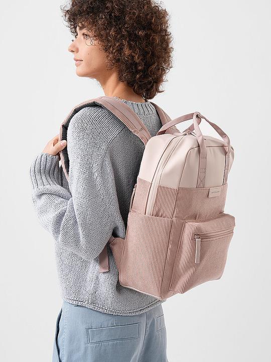 Image du produit Kapten & Son Laptoprugzak / Rugtas / Schooltas 15 Inch Vegan Bergen Pro Cord Dusty Roze (11 l)