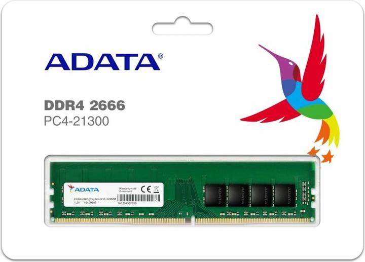 Produktbild Adata AD4U266616G19-SGN (1 x 16GB, 2666 MHz, DDR4-RAM)