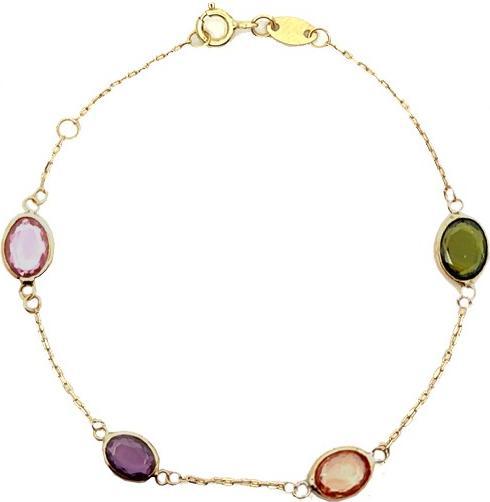 Immagine prodotto Passion Bracciale In Oro 9 Carati - Mix Di Pietre Sintetiche