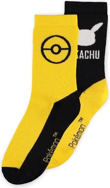 Produktbild Difuzed Pokemon Socken 3er-Pack Pikachu 43-46 (2er Pack, 43 - 46)