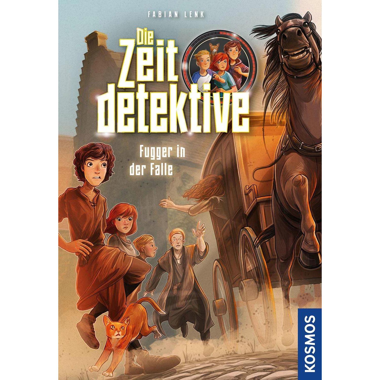 Die Zeitdetektive, 2, Fugger in der Falle, Kinderbücher von Fabian Lenk, Timo Grubing
