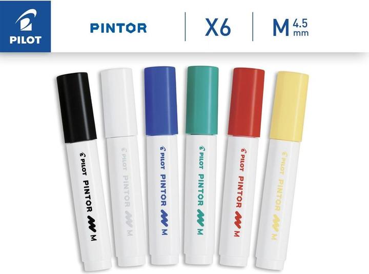 Produktbild Pilot Pintor Medium Set à 6 Standard (6x)