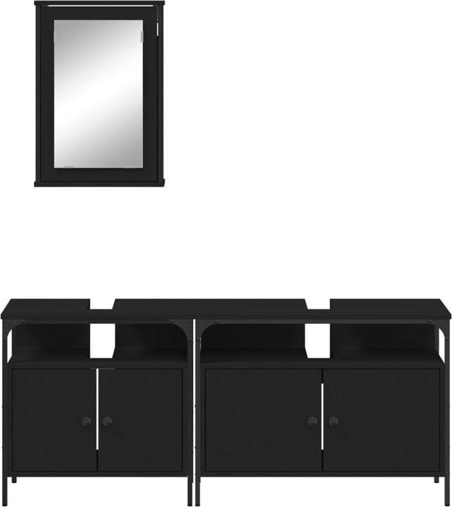 Produktbild vidaXL 3-tlg. Badmöbel-Set