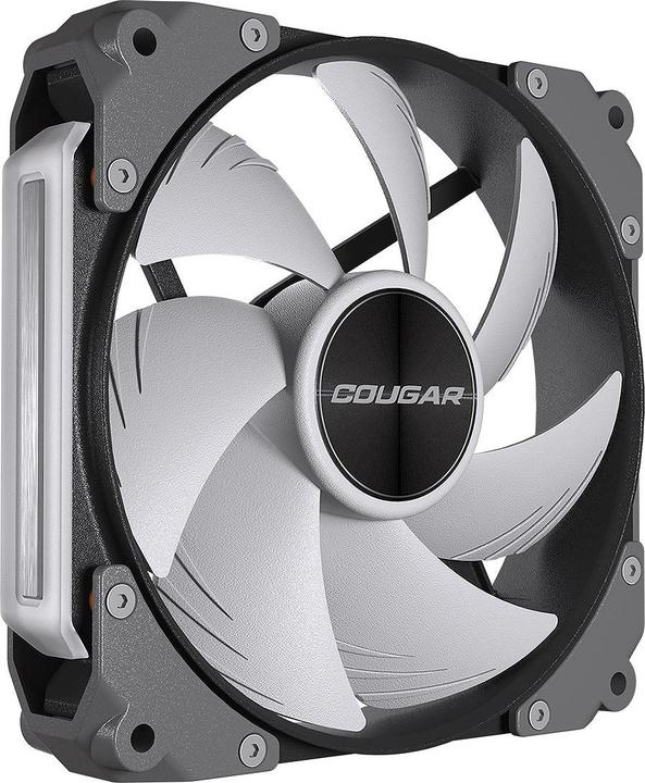 Actual product image Cougar Lot de 3 Ventilateurs de boitier Apolar RGB - 12cm (Noir) (120 mm, 3x)