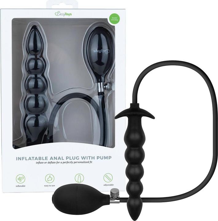 Immagine prodotto Easytoys Aufblasbarer Dildo mit Pumpe