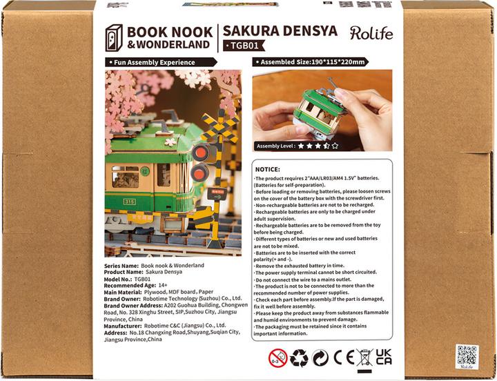 Image du produit Rolife Sakura Densya - Book Nook