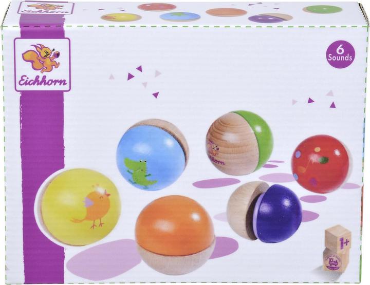 Produktbild Eichhorn Houten Muziekballen, 6st. (Deutsch)