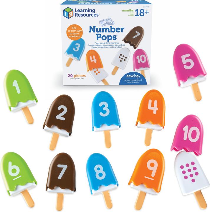 Produktbild Learning Resources Smart Snacks Numberpops