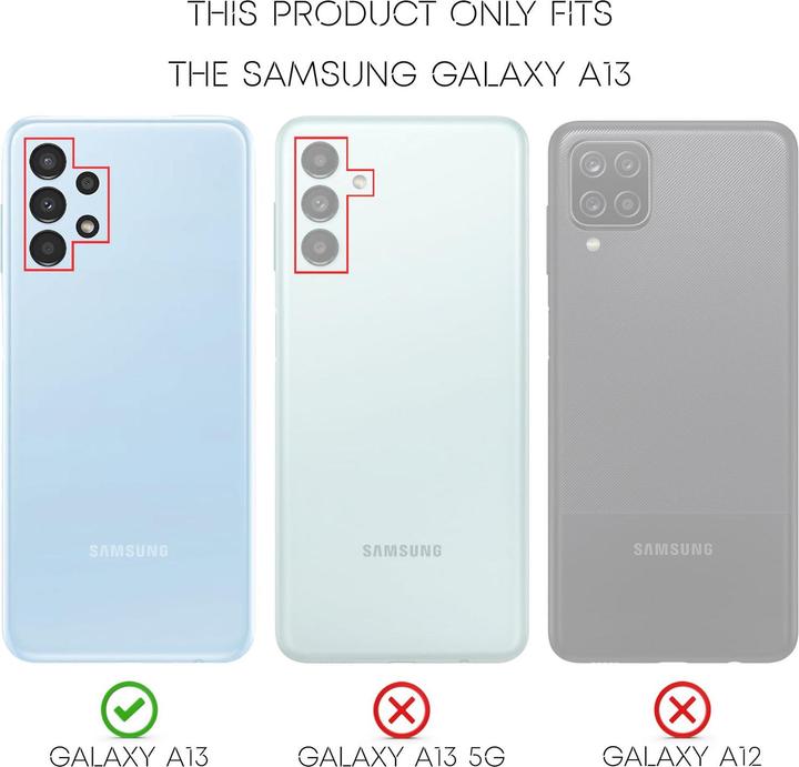 Produktbild Nalia Carbon-Look Silikon Hülle (Samsung Galaxy A13)