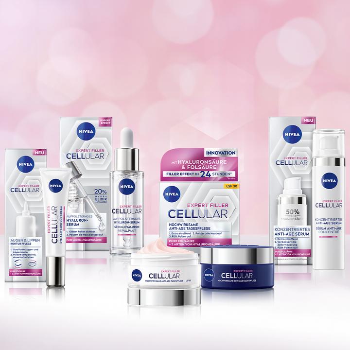 Image du produit NIVEA DUPLIKAT Cellulaire Expert Combleur Anti-Age (50 ml, Crème de jour, SPF 30)