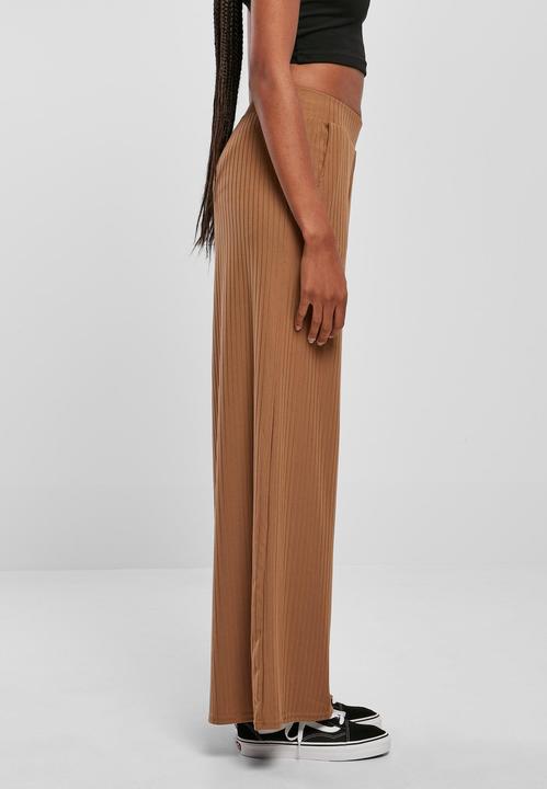 Image du produit Urban Classics Ladies Rib Jersey Wide Leg Pants - 17904 (4XL)