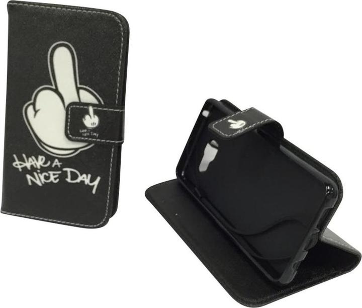 Produktbild König Design Schutz Handy Hülle für Samsung Galaxy A3 (2016) Case Cover Tasche Wallet Etui (Samsung Galaxy A3 (2016))