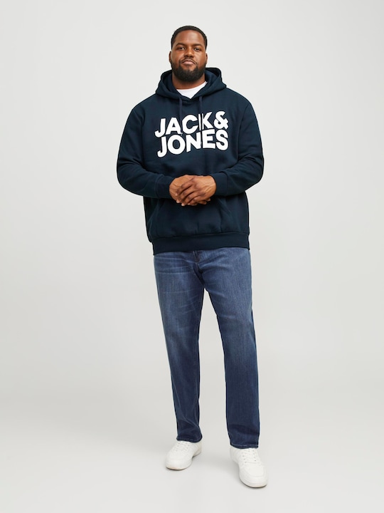 Image du produit Jack & Jones Logo de base Plus Size Hoodie (7XL)