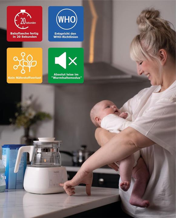 Produktbild ÜneeQbaby Babynahrung Wasserkocher