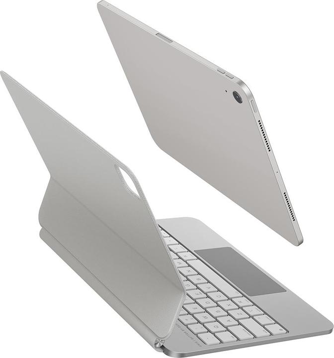 Produktbild Uniq Case Venno Pro Magnetic Smart with keyboard for iPad Air 11" (2024/25) | Air 10.9" (2022/20) ca (White)