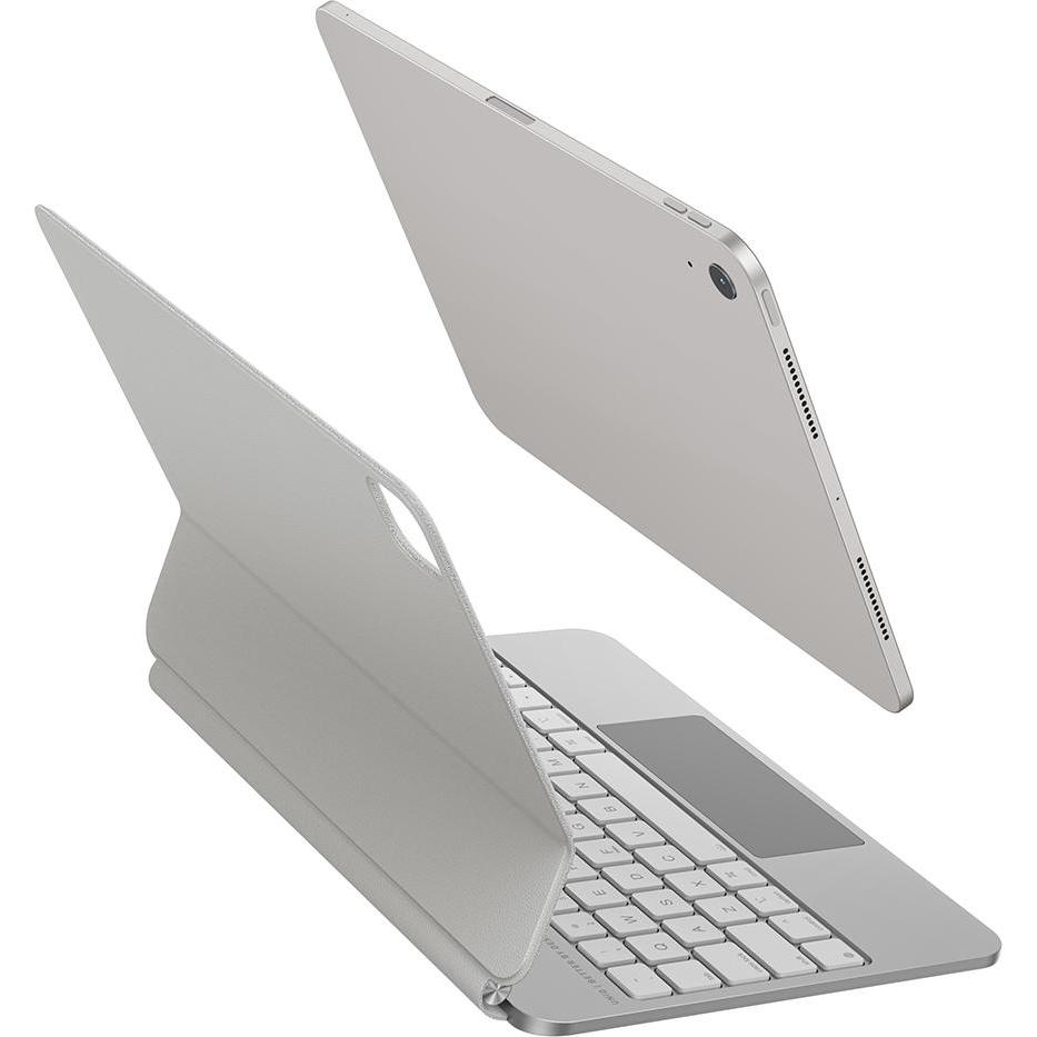 Uniq Case Venno Pro Magnetic Smart with keyboard for iPad Air 11" (2024/25) Air 10.9" (2022/20) ca (Bianco), Tablet, Bianco