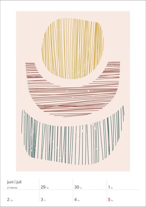 Actual product image Harenberg Gallery Wall Planner Wochenplaner 2026 - Kalender mit 53 Minipostern (25 x 35.5 cm, German)