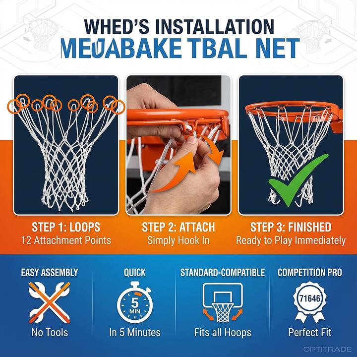 Immagine prodotto Hudora 1 rete da basket