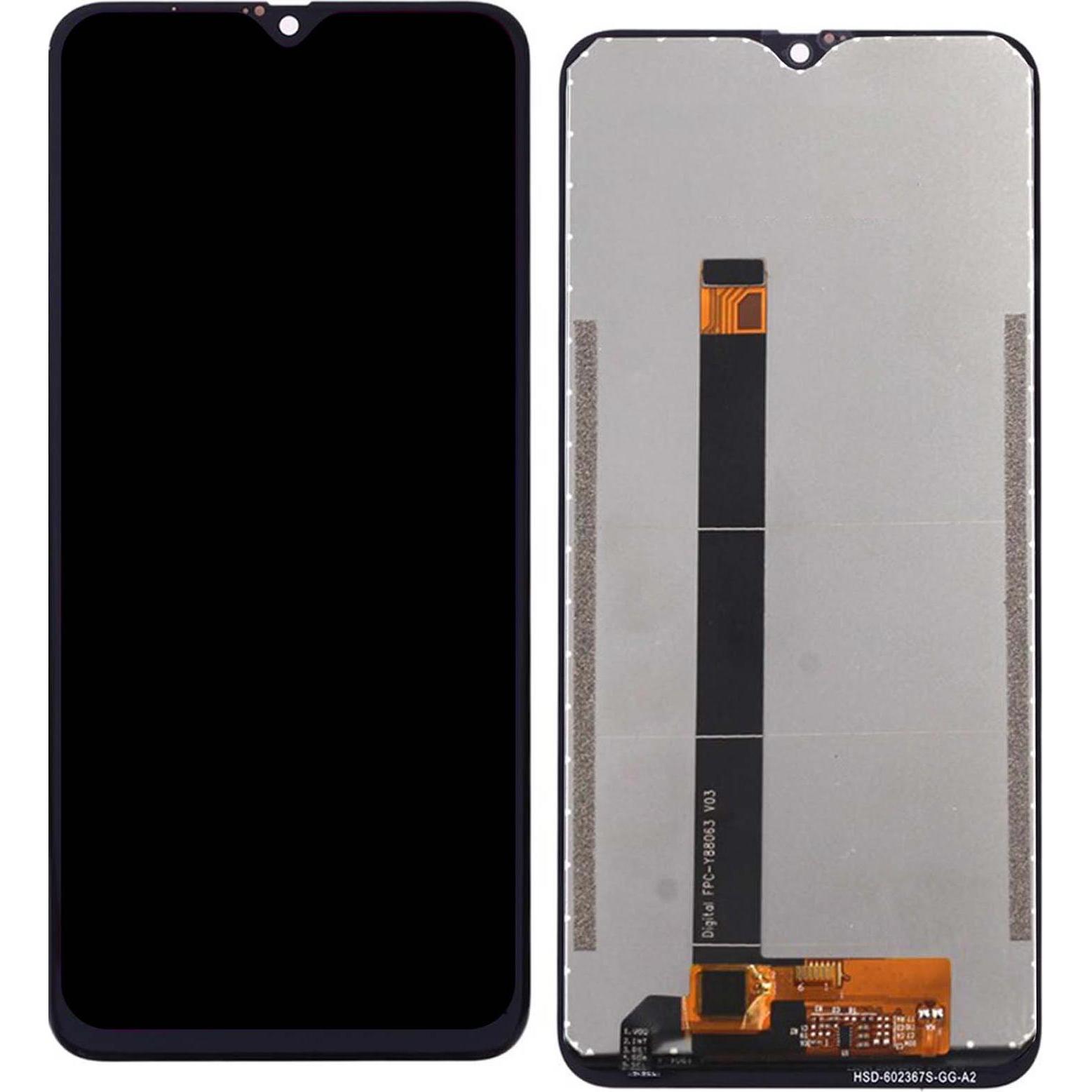 Clappio Ersatzdisplay (A60), Mobilgerät Ersatzteile, Schwarz