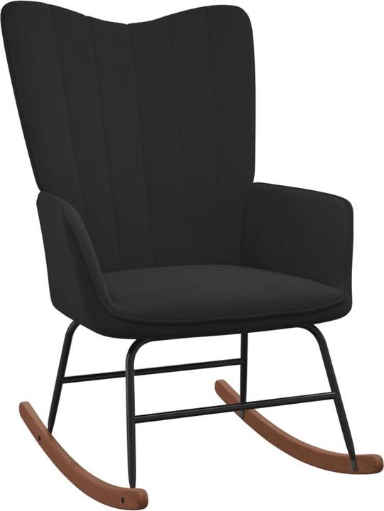 Actual product image vidaXL Schaukelstuhl mit Hocker