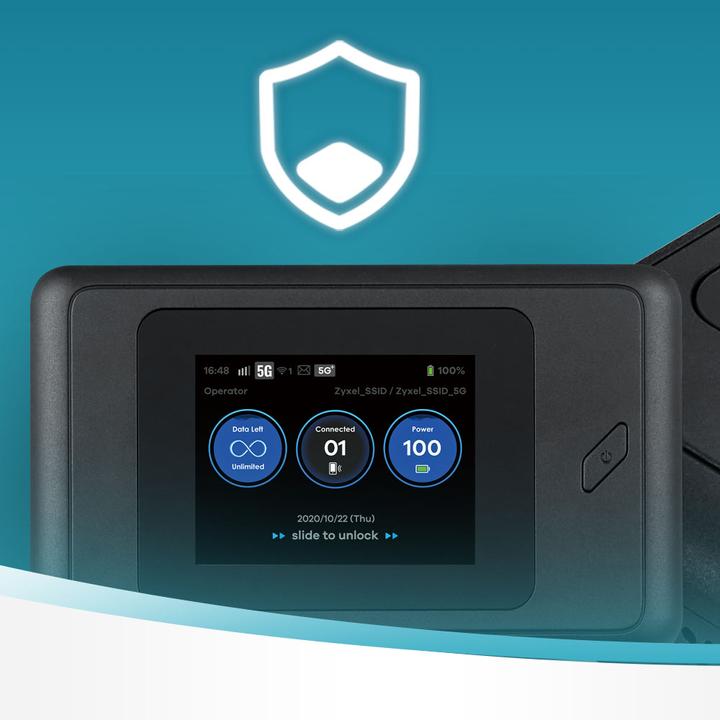 Actual product image Zyxel NR2101 Portable Wireless Router for 5G NR
