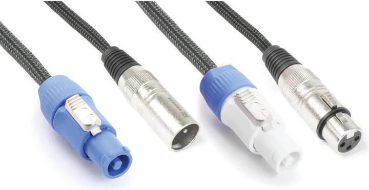 Actual product image PD Connex CX05-1 Powercon - XLR 3 pole, male 1.5 m (1.50 m, XLR Cables)
