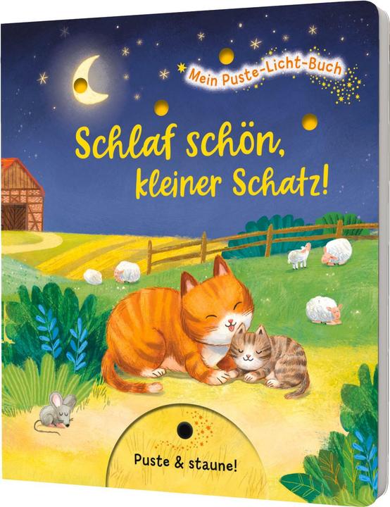 Mein Puste-Licht-Buch: Schlaf schön, kleiner Schatz! (Deutsch)