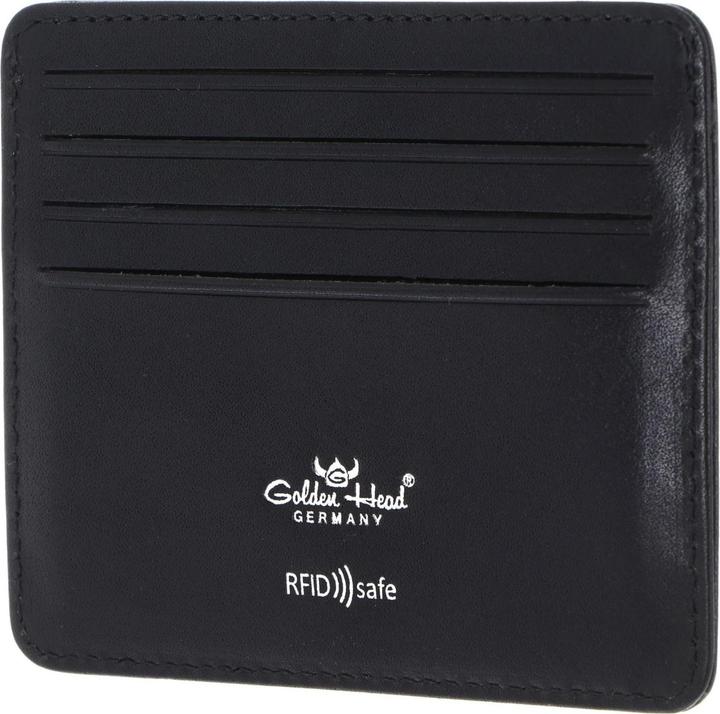 Produktbild Golden Head Colorado Kreditkartenetui RFID Schutz Leder 10 cm