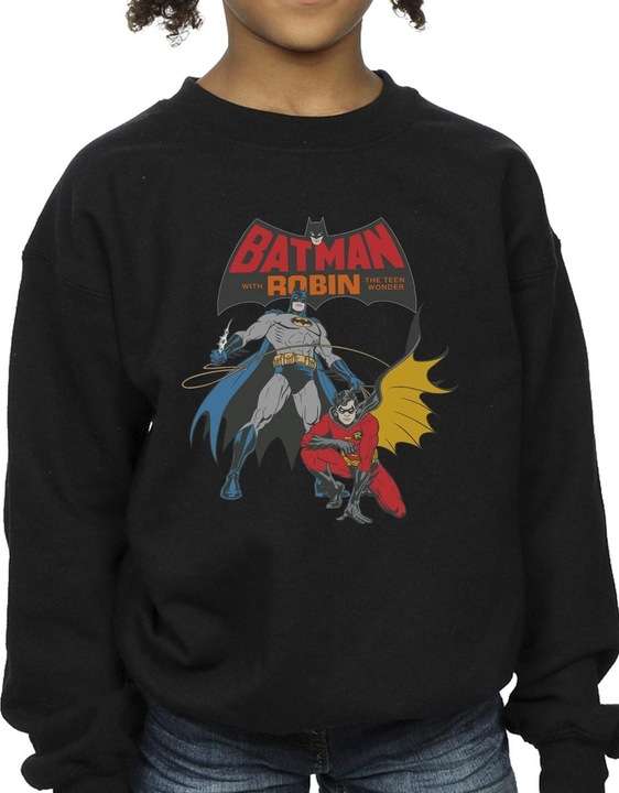 Produktbild Batman And Robin Sweatshirt Mädchen (152, 158)