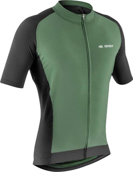 Gist Jersey gravel short sleeve zipped total (L)