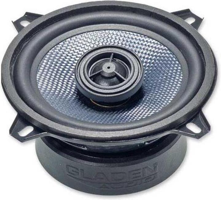 Gladen Audio RC 100 - Altoparlante per auto - altoparlanti da 10 cm - 65 What - 2 altoparlanti coassiali (125 W, 10 cm)